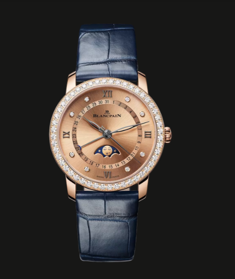 Blancpain Villeret Quantième Phases de Lune Replica Watch 6126 2935 55B